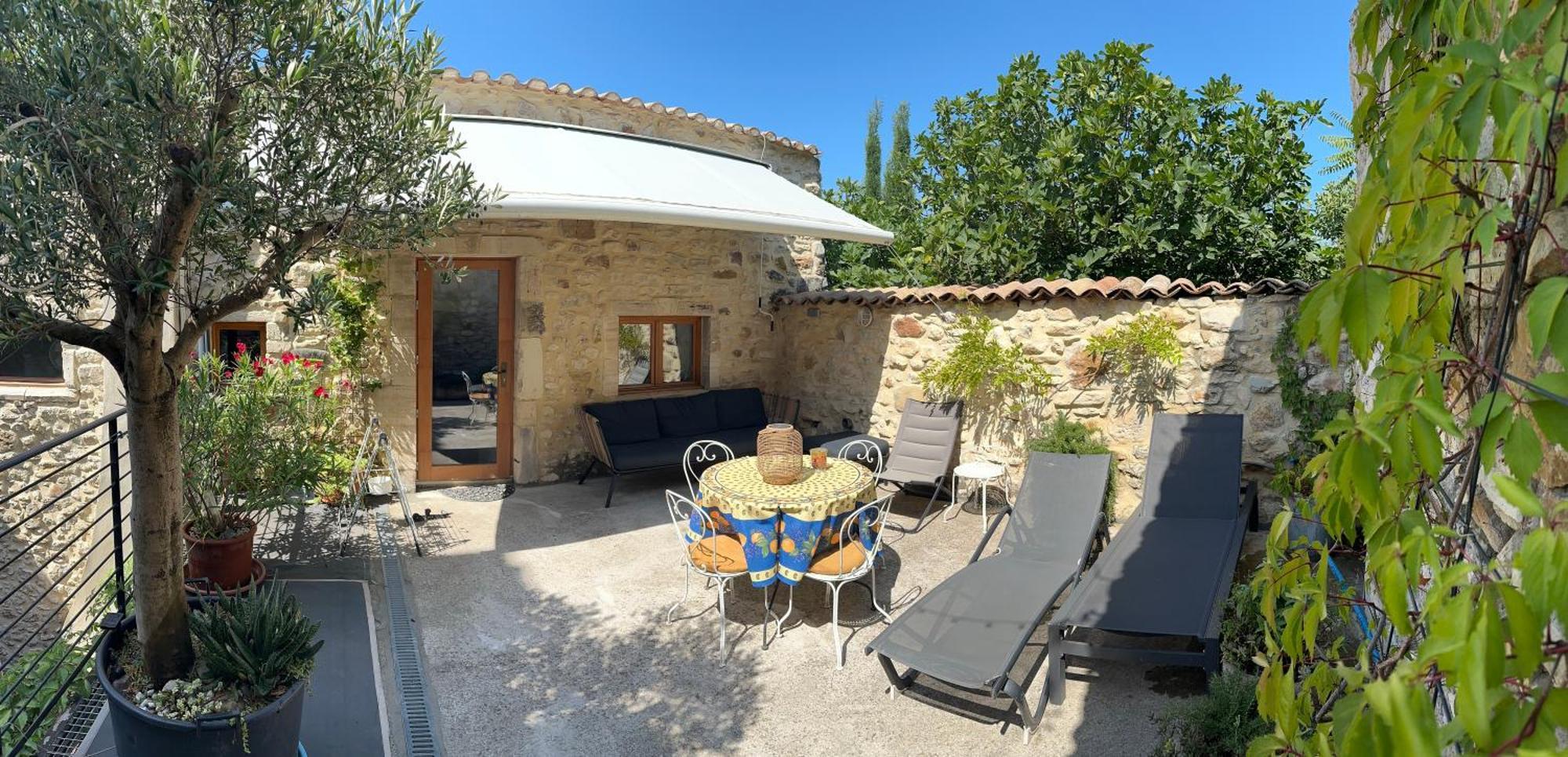 Villa La Sarrasine Aigueze Exterior foto