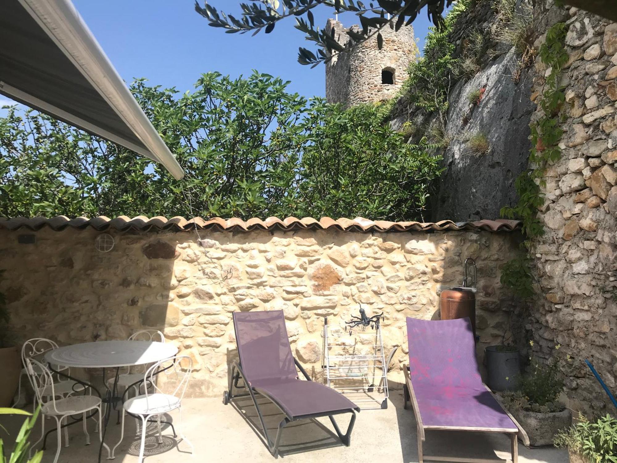 Villa La Sarrasine Aigueze Exterior foto
